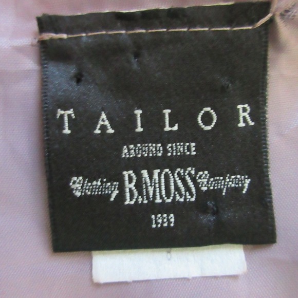 Tailor B. Moss Maxi Dress M Blue Floral Rayon VTG Slit Burnout Velour y2k 256 - Picture 3 of 16